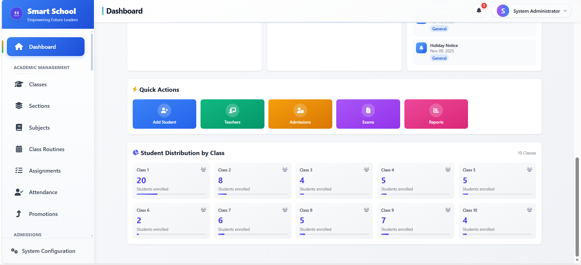 Smart School Management System